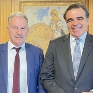 Ο Γ. Κοτρωνιάς συναντήθηκε με τον Υπουργό Αγροτικής Ανάπτυξης και συζήτησαν για τα προβλήματα των αγροτών της Φθιώτιδας