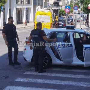 Λαμία: Περιστατικό με επιδειξία στο κέντρο της πόλης (ΦΩΤΟ)