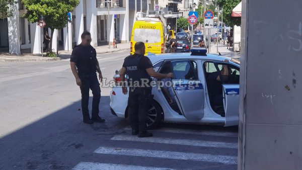 Λαμία: Περιστατικό με επιδειξία στο κέντρο της πόλης (ΦΩΤΟ)