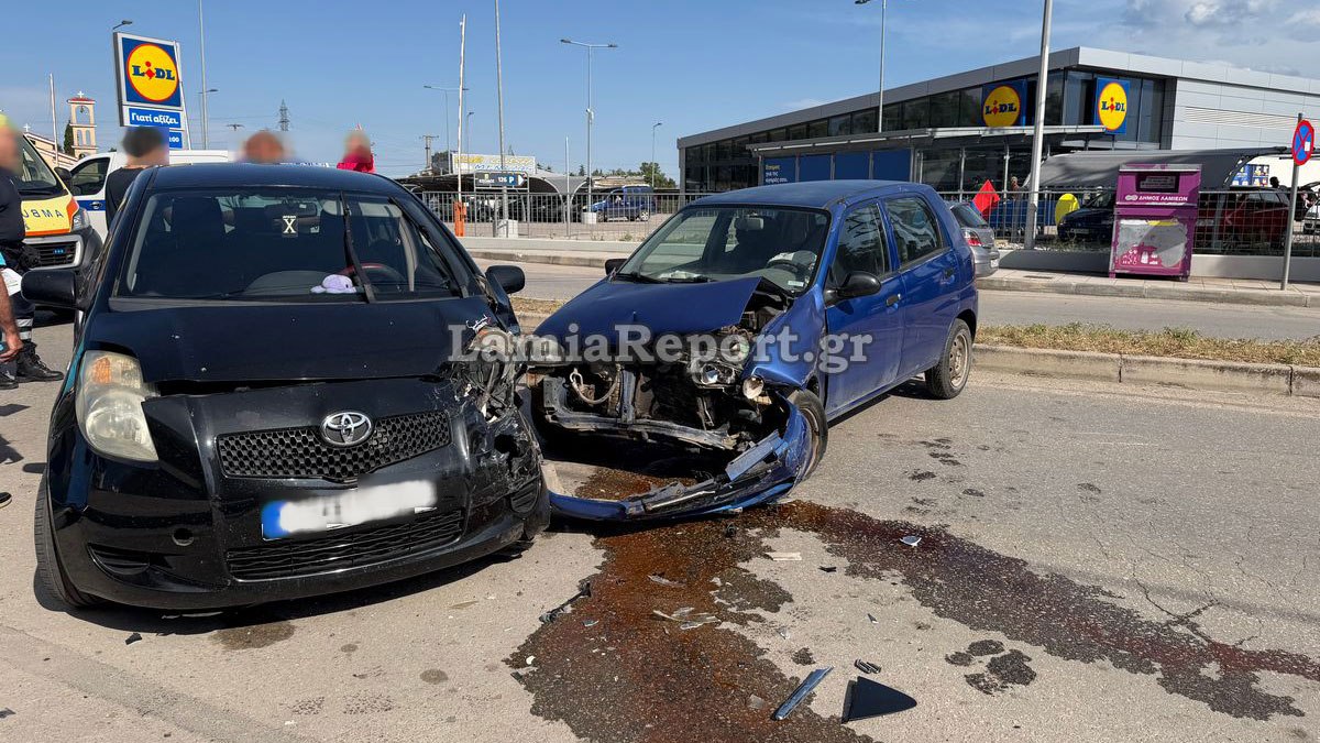 Λαμία: Μεθυσμένος οδηγός «πέταξε» πάνω από νησίδα και έπεσε πάνω σε άλλο αυτοκίνητο (ΒΙΝΤΕΟ-ΦΩΤΟ)