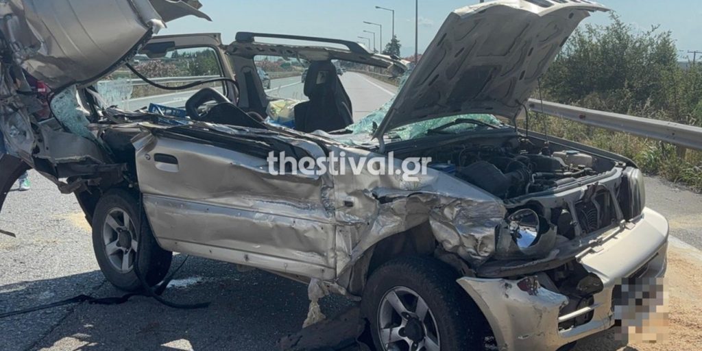 Τραγωδία στη Θεσσαλονίκη: Αυτοκίνητο συγκρούστηκε με νταλίκα στα διόδια Μαλγάρων -Σκοτώθηκε 70χρονη