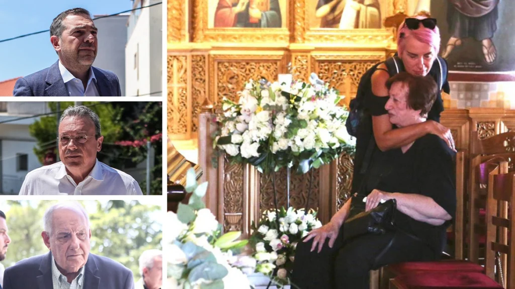 Σύσσωμος ο πολιτικός και ο δημοσιογραφικός κόσμος στο τελευταίο αντίο στον Νάσο Αθανασίου