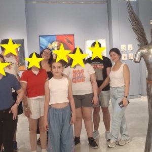 Το ΚΔΑΠ ΑμεΑ "Πρόσβασις" επισκέφτηκε την Δημοτική Πινακοθήκη Λαμίας