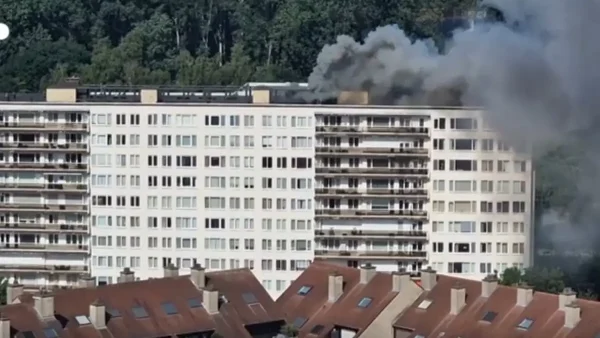 Μεγάλη φωτιά σε 10όροφη πολυκατοικία στην Αμβέρσα - Πληροφορίες για νεκρούς (ΒΙΝΤΕΟ)