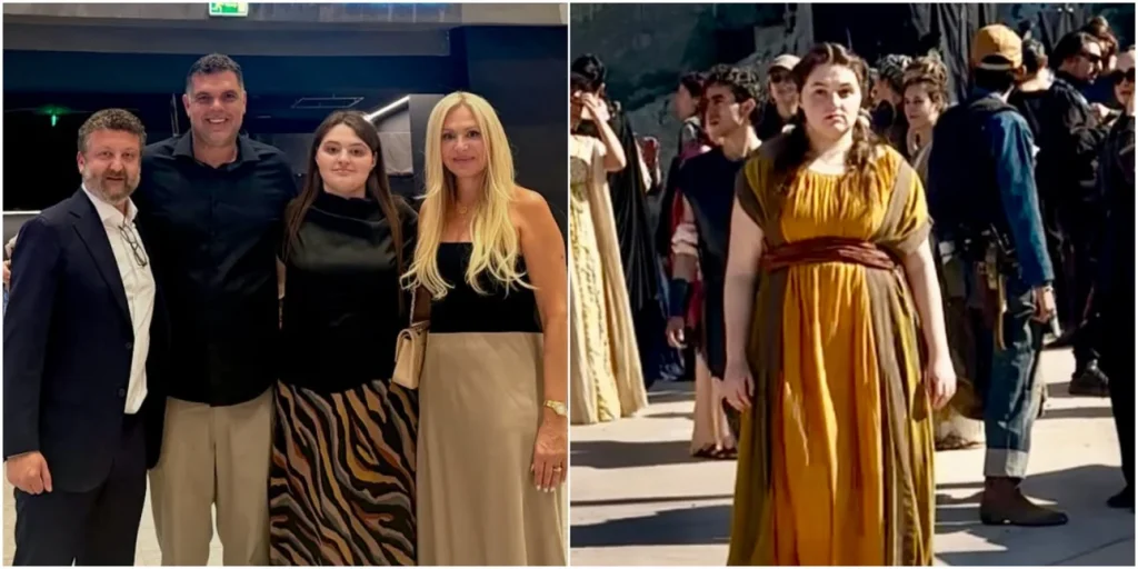 Υπερήφανος μπαμπάς ο Δημήτρης Παπανικολάου: Η κόρη του Άρια συμμετείχε στην «Οδύσσεια» του Κρίστοφερ Νόλαν