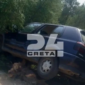 Σοβαρό τροχαίο στα Χανιά: Αυτοκίνητο βγήκε εκτός πορείας και χτύπησε σε ελιά – Εγκλωβίστηκαν δύο άτομα