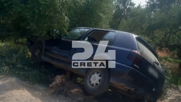Σοβαρό τροχαίο στα Χανιά: Αυτοκίνητο βγήκε εκτός πορείας και χτύπησε σε ελιά – Εγκλωβίστηκαν δύο άτομα