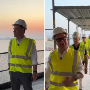 Ο Άδωνις Γεωργιάδης ξεναγήθηκε στους αθλητικούς χώρους του Ελληνικού - «Το νέο πρόσωπο της Ελλάδας γεννιέται»