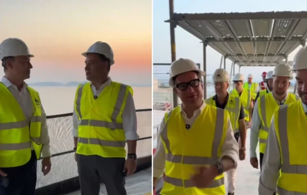 Ο Άδωνις Γεωργιάδης ξεναγήθηκε στους αθλητικούς χώρους του Ελληνικού - «Το νέο πρόσωπο της Ελλάδας γεννιέται»