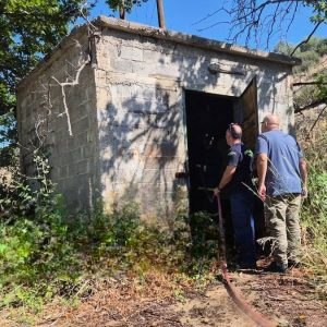 Εκτός γεώτρηση στην Κωπαΐδα λόγω πυρκαγιάς
