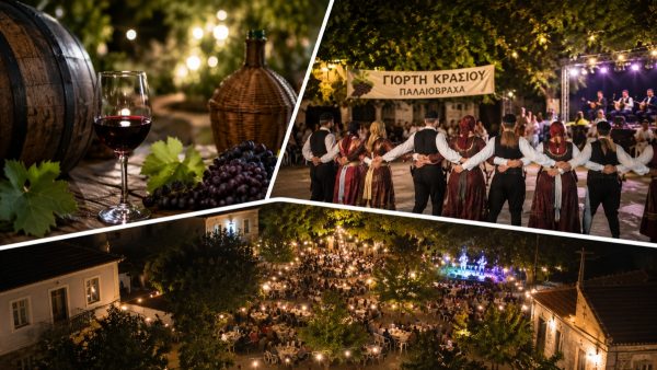 Η Παλαιοβράχα ετοιμάζεται για το μεγαλύτερο καλοκαιρινό γλέντι με την 3η Γιορτή Κρασιού
