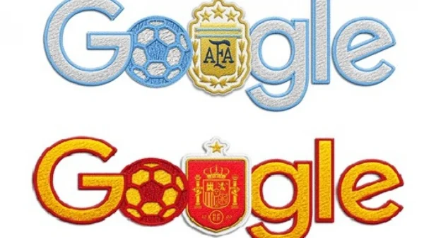 Google Doodle για τον τελικό του Μουντιάλ 2026: Στα χρώματα Αργεντινής και Ισπανίας η αρχική σελίδα