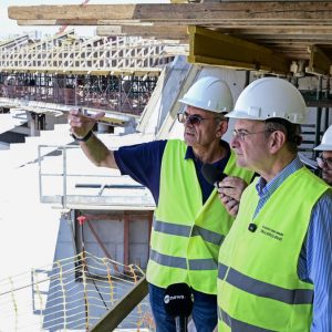Ο Χατζηδάκης επιθεώρησε τα έργα στον Βοτανικό: «Το γήπεδο του Παναθηναϊκού θα είναι έτοιμο το καλοκαίρι του 2027»