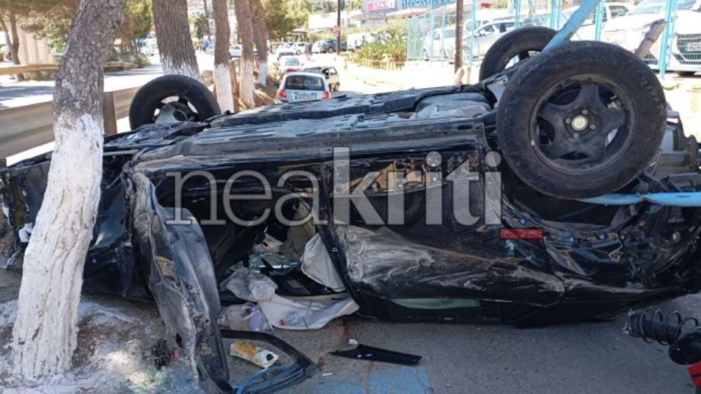 Μεθυσμένος ο οδηγός του «ιπτάμενου» αυτοκινήτου στην Κρήτη - Συνελήφθη ο τουρίστας