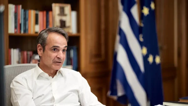 Στην Κοζάνη ο Μητσοτάκης για την κηδεία της Βάγιας Νέστορα