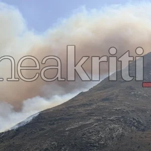 Τουλάχιστον 100 χιλιόμετρα ταξίδεψε ο καπνός από τη φωτιά στην Κρήτη, δείτε χάρτες