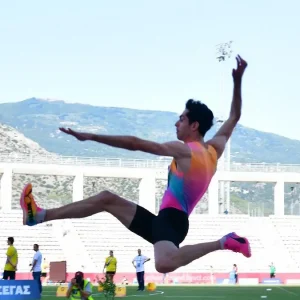 Ο Μίλτος Τεντόγλου έκανε 8,66 μέτρα αλλά η ισοφάριση του Πανελληνίου ρεκόρ στο μήκος δεν μέτρησε λόγω ευνοϊκού ανέμου