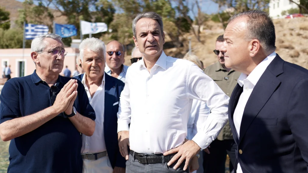 Κυριάκος Μητσοτάκης από το Αγαθονήσι: Θα εμποδίσουμε τα άθλια δίκτυα των διακινητών να φέρνουν στην Ελλάδα απελπισμένους ανθρώπους