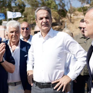 Κυριάκος Μητσοτάκης από το Αγαθονήσι: Θα εμποδίσουμε τα άθλια δίκτυα των διακινητών να φέρνουν στην Ελλάδα απελπισμένους ανθρώπους