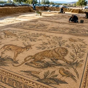 Φοβερή ανακάλυψη στην Τουρκία: Αγρότης βρήκε ρωμαϊκό μωσαϊκό 1.700 ετών κάτω από το χωράφι του!