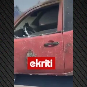 Το όχημα των δύο πυροσβεστών που βρήκαν τραγικό θάνατο στη φωτιά στο Ρέθυμνο