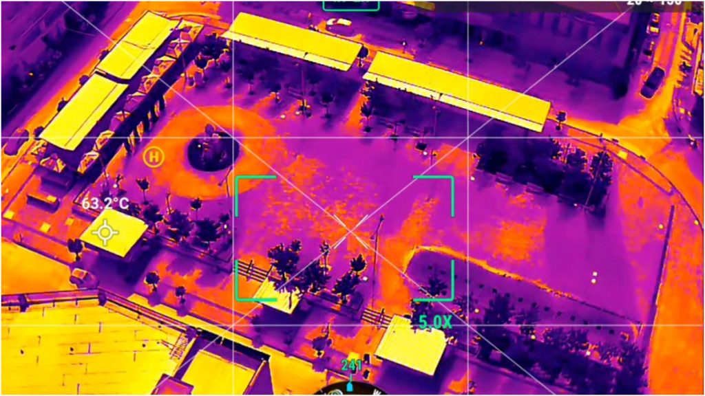 Λαμία: Καταγράψαμε με θερμικό drone θερμοκρασίες στο κέντρο της πόλης εν μέσω καύσωνα - Μαντέψτε ποια ήταν η πιο «καυτή» πλατεία - Δείτε εικόνες