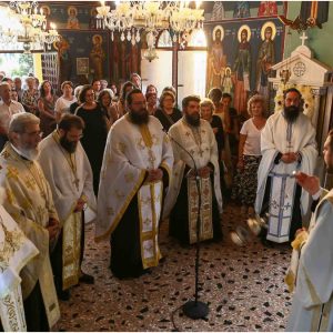 Πλήθος πιστών στον εορτασμό του Προφήτη Ηλία στην Ιερά Μητρόπολη Φθιώτιδας