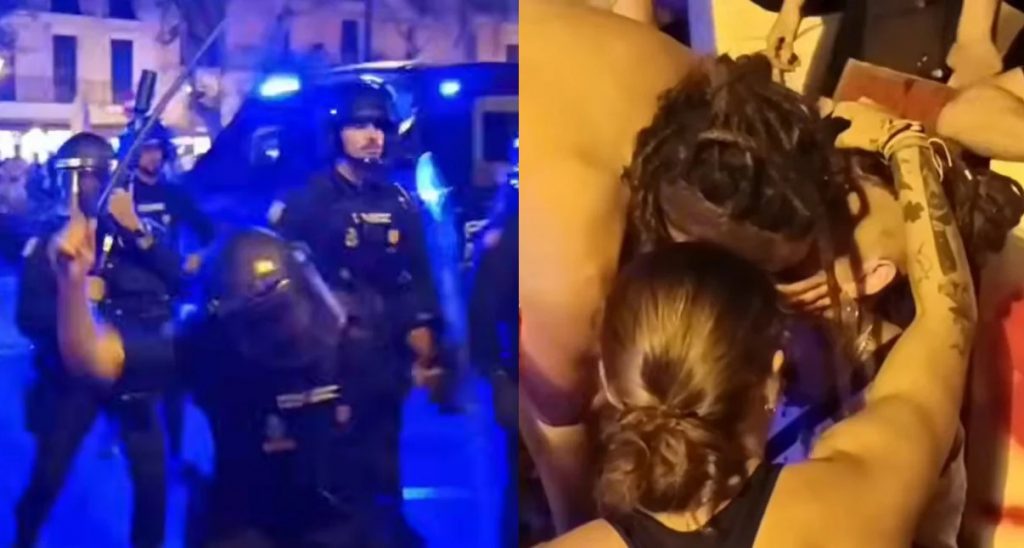 Χάος στη Μαγιόρκα: Συγκρούσεις αστυνομίας με διαδηλωτές κατά του υπερτουρισμού -Πλαστικές σφαίρες, τραυματίες και συνθήματα