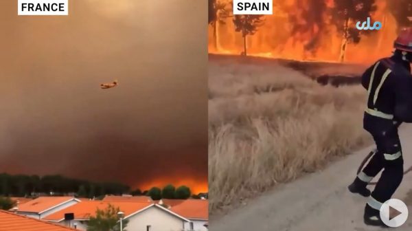 Πύρινος εφιάλτης χωρίς τέλος σε Γαλλία και Ισπανία: Σκέψεις για εκκένωση του Μπορντό, πάνω από 325.000 άνθρωποι έχουν απομακρυνθεί