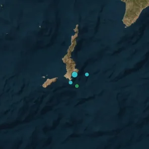 Σεισμός στην Κάρπαθο μεγέθους 3,8 Ρίχτερ