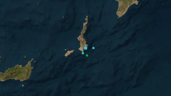 Σεισμός στην Κάρπαθο μεγέθους 3,8 Ρίχτερ