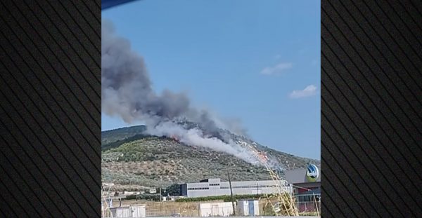 Φωτιά στο Σπαθοβούνι Κορινθίας: Μήνυμα 112 για ετοιμότητα, σηκώθηκαν 12 εναέρια - Δείτε βίντεο και φωτογραφίες