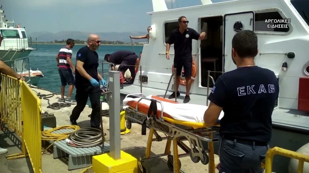 Γυναίκα τραυματίστηκε σοβαρά στα πόδια από προπέλα σκάφους στις Σπέτσες
