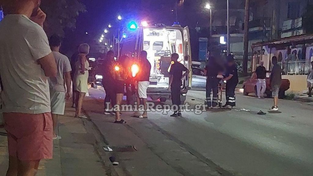 Λαμία: Σοβαρό τροχαίο με δύο μηχανάκια που συγκρούστηκαν μεταξύ τους - Διασωληνώθηκε ο ένας οδηγός