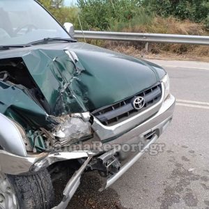 Φθιώτιδα: Τροχαίο στον παράδρομο - Έκοβαν τα χόρτα και έπεσε πάνω σε συνοδευτικό όχημα - Δείτε εικόνες