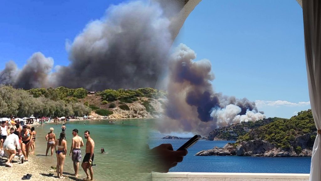 Καταστροφική πυρκαγιά στη Σαλαμίνα: Δύο νεκροί, τέσσερις με εγκαύματα, καίγονται σπίτια, εκκενώνονται περιοχές μέσω θάλασσας