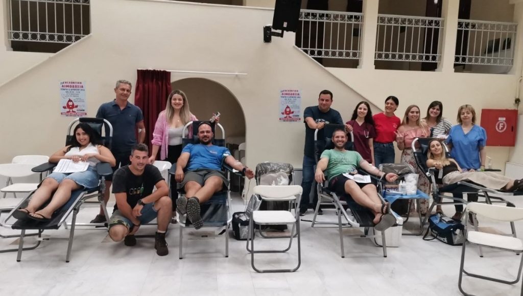 Πραγματοποιήθηκε με επιτυχία η 25η εθελοντική αιμοδοσία στην Αμφίκλεια