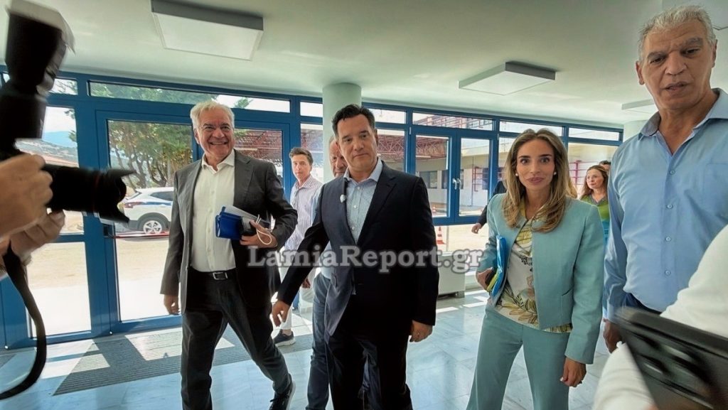 Άδωνις Γεωργιάδης: «Θέλουμε το ΓΝ Λαμίας να γίνει ένα σπουδαίο νοσοκομείο που να ανακόπτει τη ροή των ασθενών προς Αττική» - ΒΙΝΤΕΟ