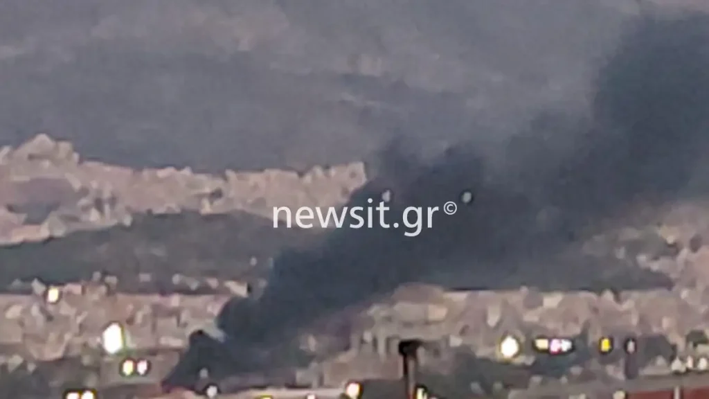 Φωτιά στο Αιγάλεω, κοντά στο νέο γήπεδο του Παναθηναϊκού