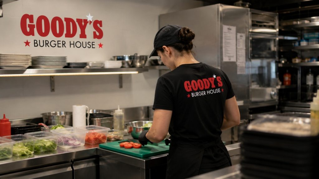 Το Goody's Burger House Λαμίας αναζητά άτομο για την κουζίνα