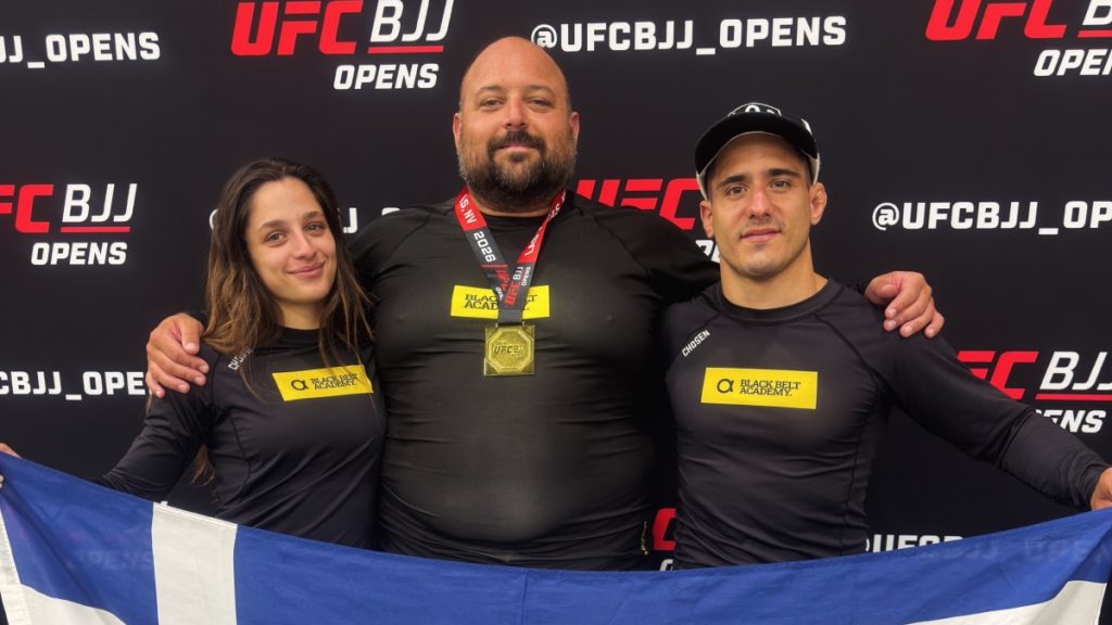 Από τη Λαμία στην κορυφή του UFC BJJ Open: Χρυσός στο Λας Βέγκας ο Ευάγγελος Μουμτζής!