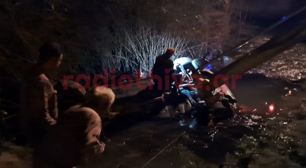 Άγιο είχε 26χρονη που βρέθηκε με το αυτοκίνητό της ανάποδα σε αρδευτικό κανάλι