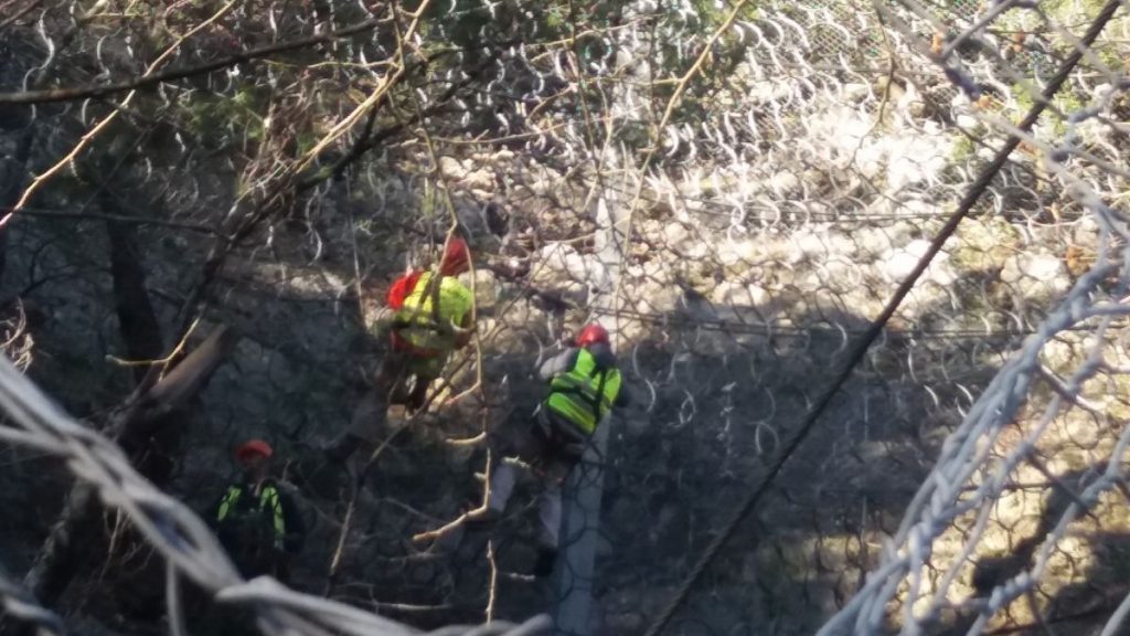 Νέα παρέμβαση της Περιφέρειας για τις κατολισθήσεις στο Δερβένι της Ευβοίας