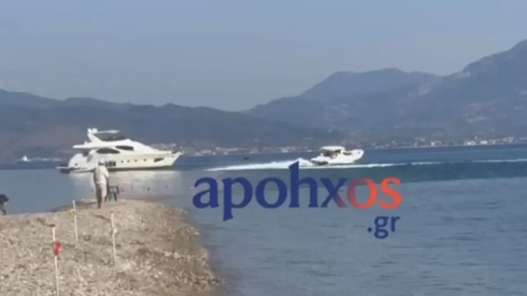Δρέπανο: Νέα προσπάθεια αποκόλλησης του γιου που προσάραξε στα αβαθή – Επικίνδυνο περιστατικό με φουσκωτό