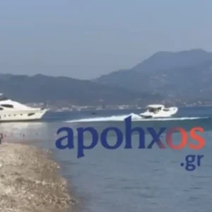 Δρέπανο: Νέα προσπάθεια αποκόλλησης του γιου που προσάραξε στα αβαθή – Επικίνδυνο περιστατικό με φουσκωτό
