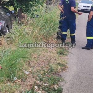 Εκτροπή αυτοκινήτου στην είσοδο της Μακρακώμης - Στο Κέντρο Υγείας ο ηλικιωμένος οδηγός
