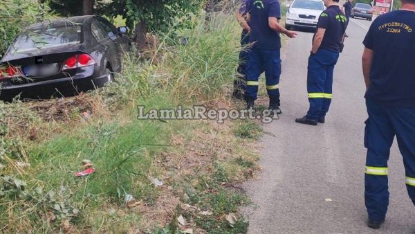Εκτροπή αυτοκινήτου στην είσοδο της Μακρακώμης - Στο Κέντρο Υγείας ο ηλικιωμένος οδηγός