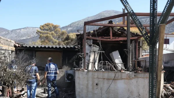 Κρανίου τόπος η περιοχή στο Πόρτο Γερμενό μετά το καταστροφικό πέρασμα της φωτιάς: Ξεκίνησε η αυτοψία στα καμένα σπίτια