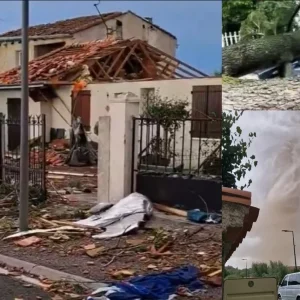 Τρομακτικός ανεμοστρόβιλος στη Γαλλία: 41 τραυματίες και 300 σπίτια κατεστραμμένα - Άνευ προηγουμένου εικόνες (ΒΙΝΤΕΟ)