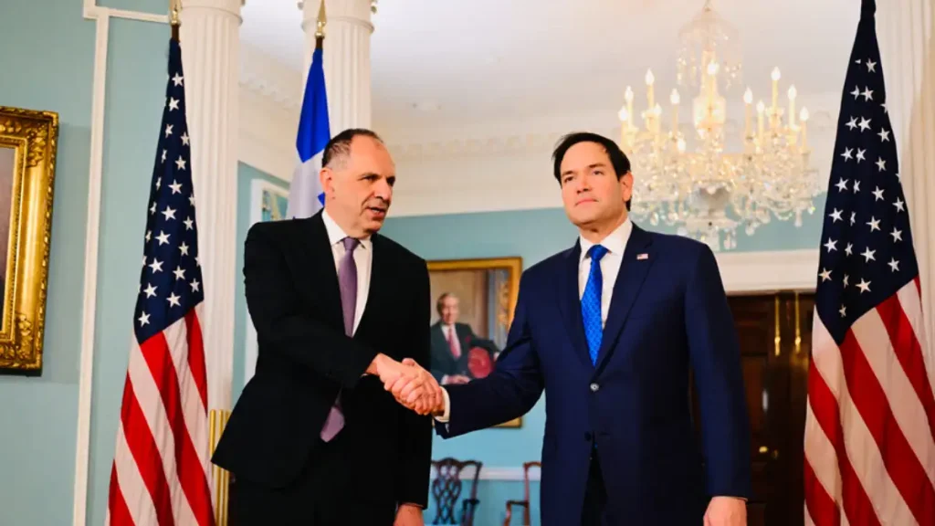 Επικοινωνία Γεραπετρίτη – Ρούμπιο: Στο επίκεντρο Μέση Ανατολή, Ιράν και Ουκρανία
